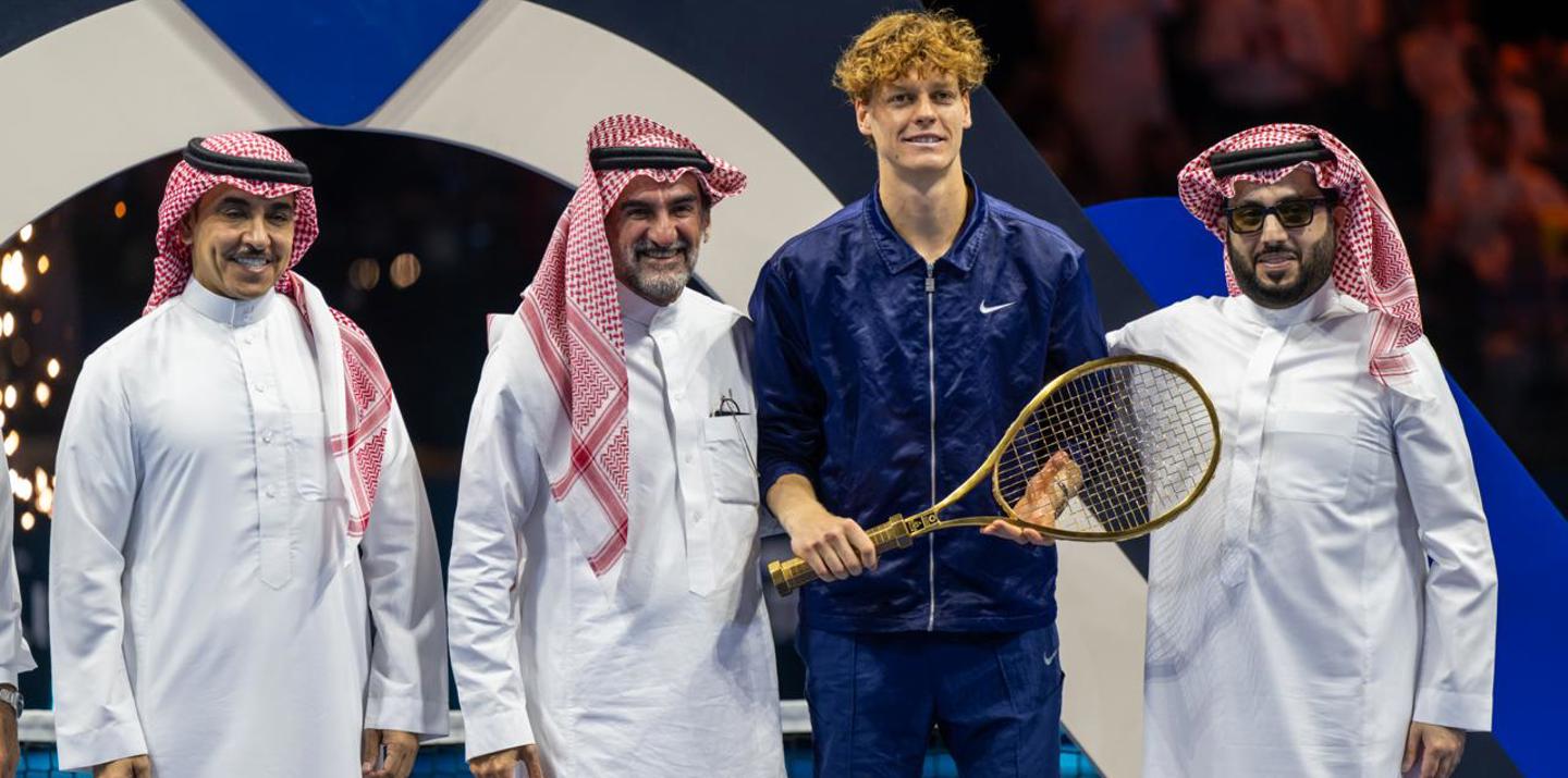 General Entertainment Authority | With the Presence of Turki Alalshikh… Sinner Defends His Title and is Crowned Champion of the “2025 Six Kings Slam” at Riyadh Season